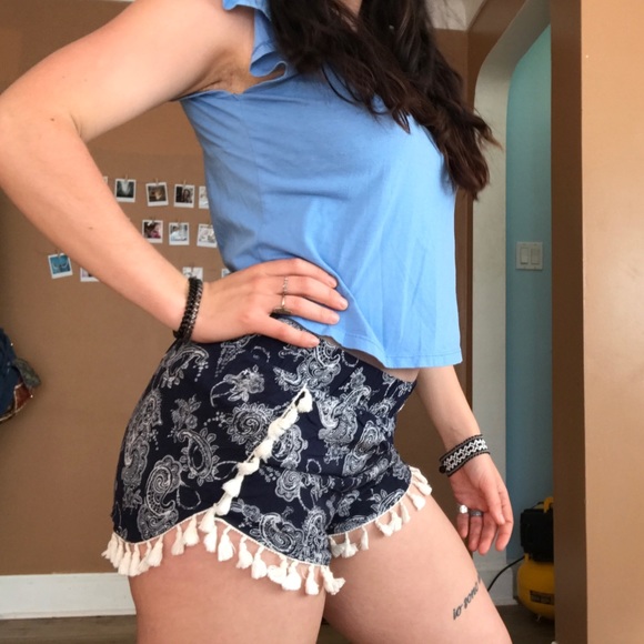 F21 Tulip-Hem Shorts - Picture 6 of 6